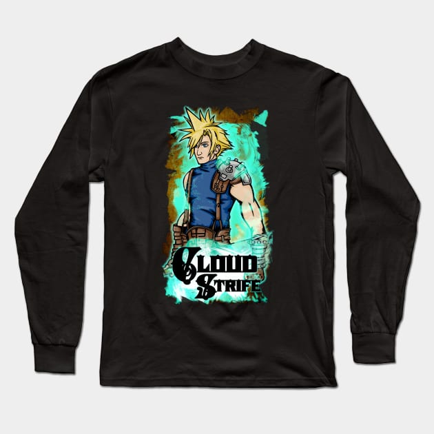 Cloud Long Sleeve T-Shirt by Beanzomatic